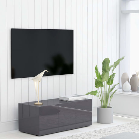 Tv Cabinet 80X34X30 Cm Engineered Wood