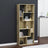 Book Cabinet 67X24X161 Cm Engineered Wood