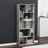 Book Cabinet 67X24X161 Cm Engineered Wood