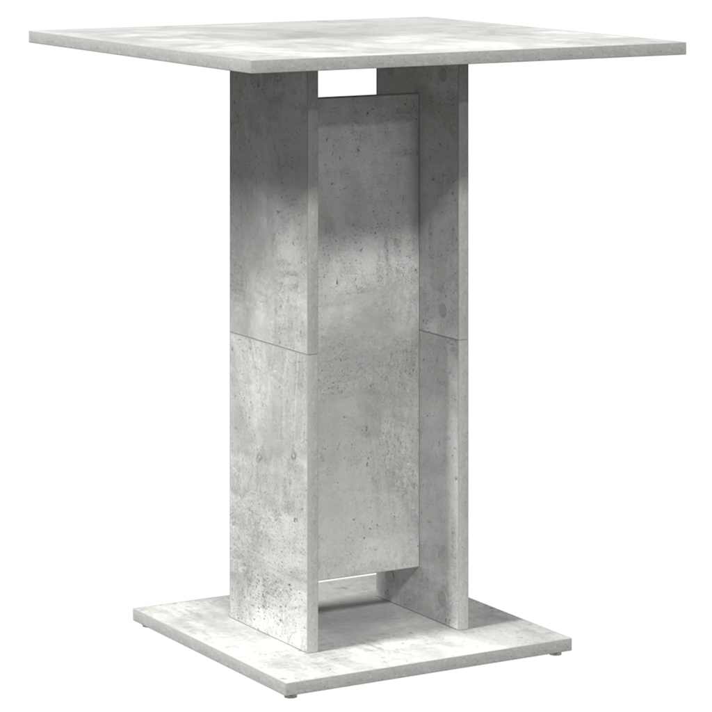 Bistro Table 60X60X75 Cm Engineered Wood