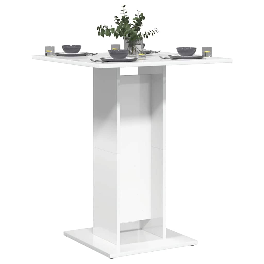 Bistro Table 60X60X75 Cm Engineered Wood