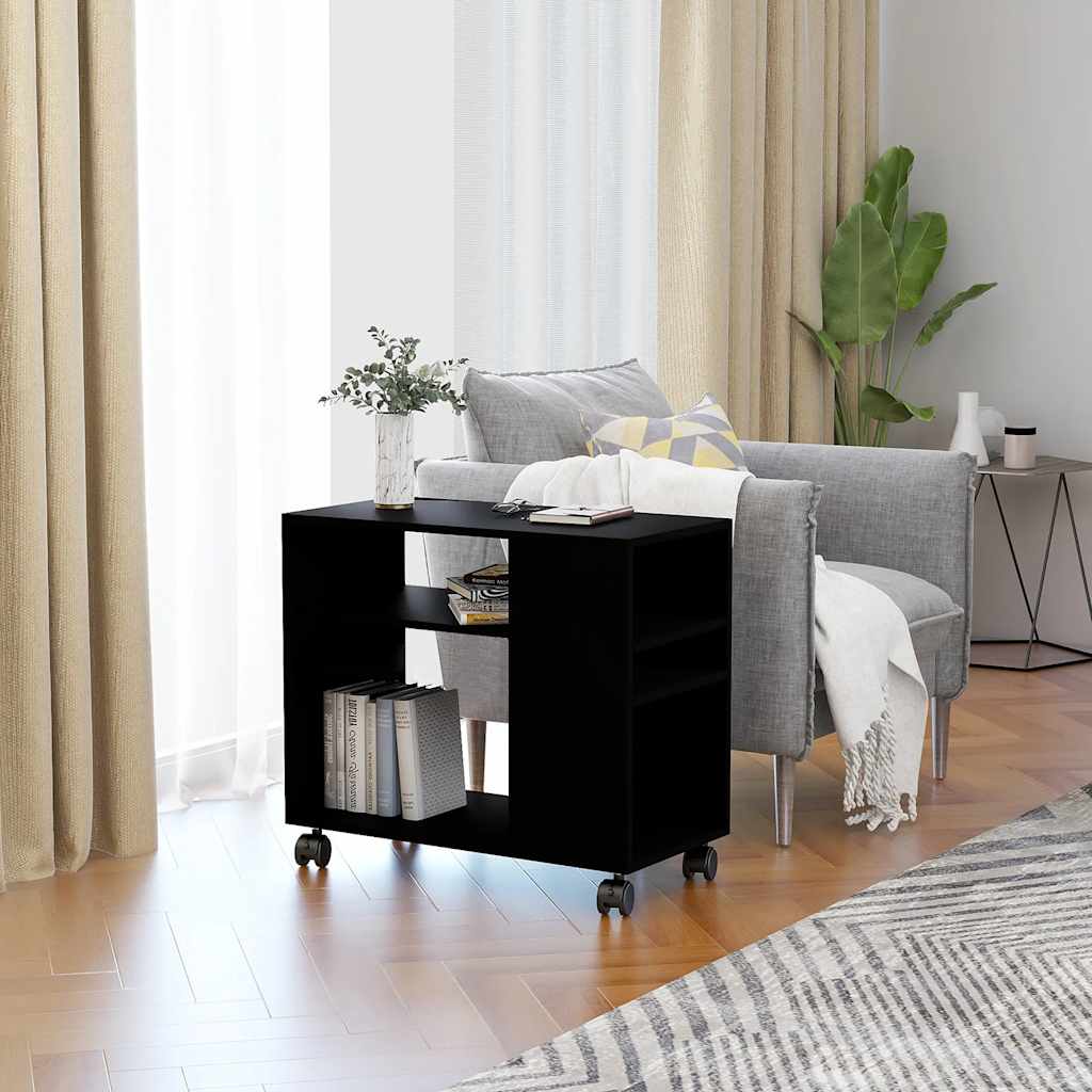 Side Table 70X35X55 Cm Engineered Wood