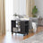 Side Table 70X35X55 Cm Engineered Wood