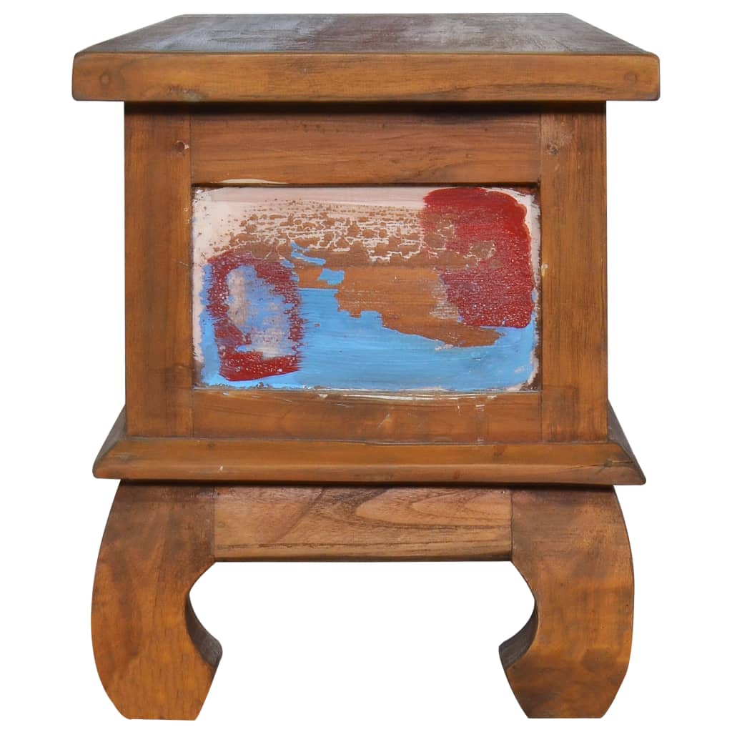 Tv Cabinet 110X35X40 Cm Reclaimed Teak Wood