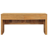 Tv Cabinet 100X35X45 Cm Solid Teak Wood