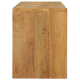 Tv Cabinet 100X35X45 Cm Solid Teak Wood