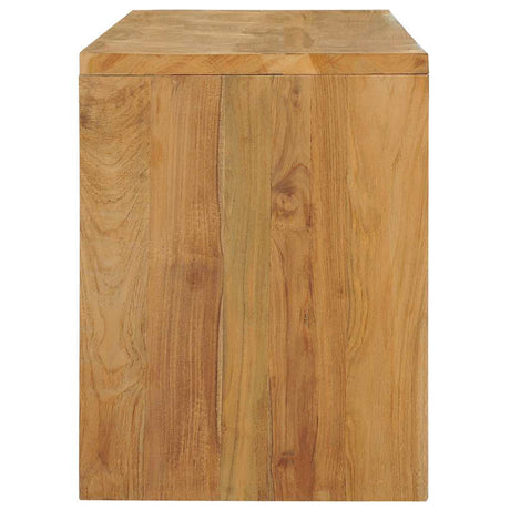 Tv Cabinet 100X35X45 Cm Solid Teak Wood
