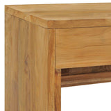 Tv Cabinet 100X35X45 Cm Solid Teak Wood