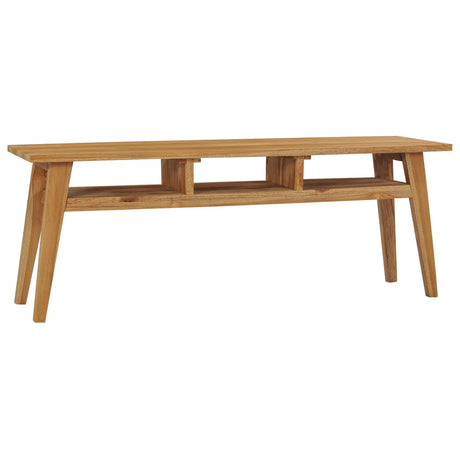 Tv Cabinet 120X35X45 Cm Solid Teak Wood