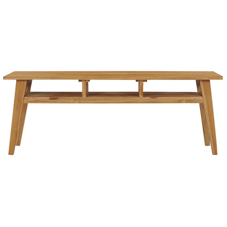 Tv Cabinet 120X35X45 Cm Solid Teak Wood