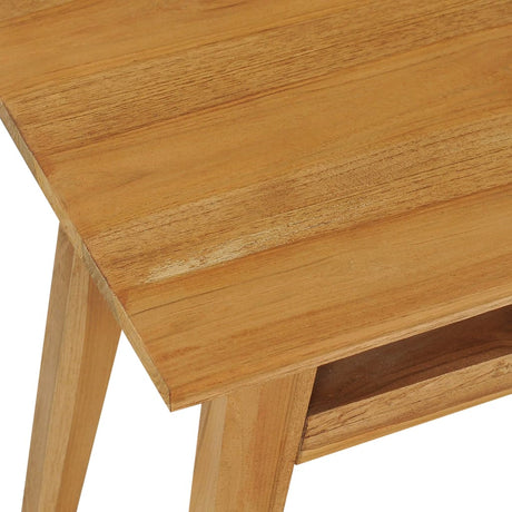 Tv Cabinet 120X35X45 Cm Solid Teak Wood