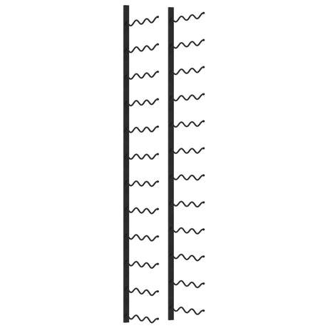 Wall Mounted Wine Rack For 36 Bottles Iron