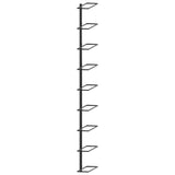 Wall-Mounted Wine Rack For 9 Bottles Iron