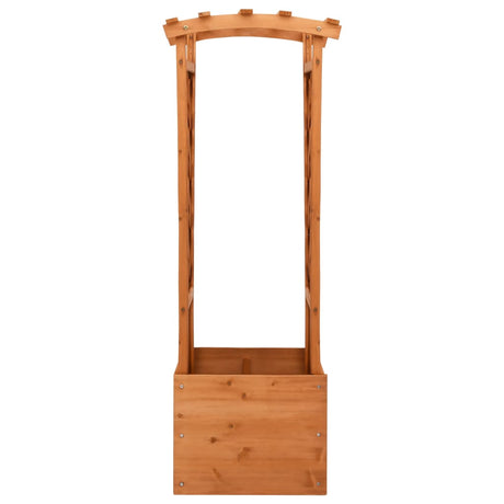 Trellis Planter With Arch Firwood