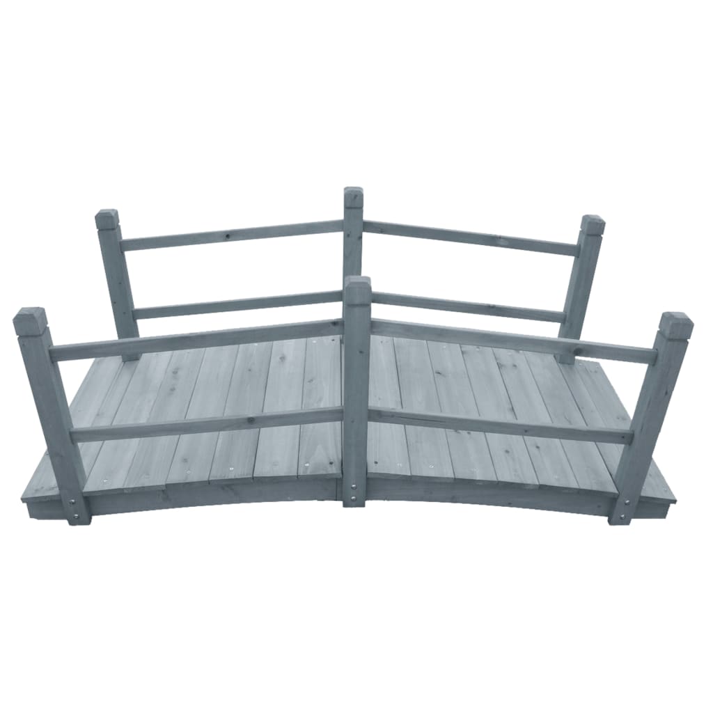 Garden Bridge 140X60X56 Cm Solid Firwood