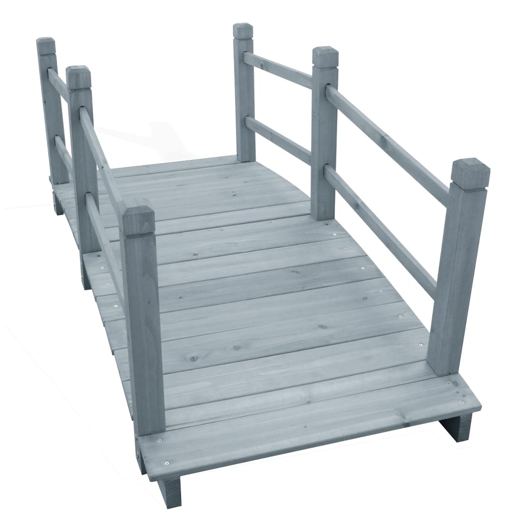 Garden Bridge 140X60X56 Cm Solid Firwood