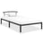 284657  Bed Frame Without Mattress Metal