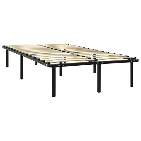 Bed Frame Without Mattress Black Metal