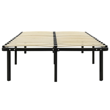 Bed Frame Without Mattress Black Metal