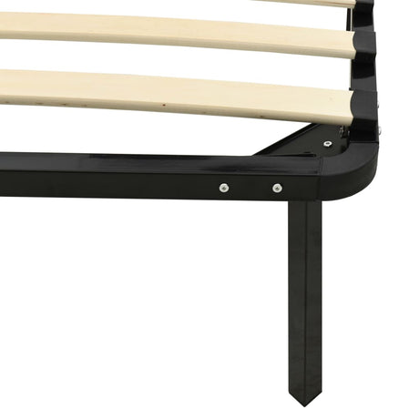 Bed Frame Without Mattress Black Metal