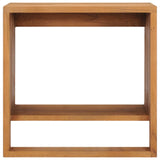 Wall-Mounted Towel Rack 35X20X35 Cm Solid Teak Wood