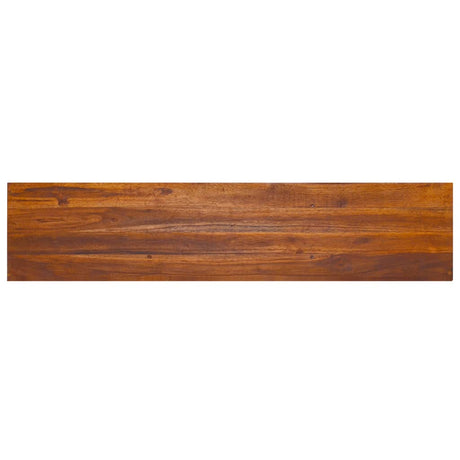 Wall-Mounted Tv Cabinet 135X30X Solid Teak Wood