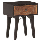 Bedside Cabinet 40X30X50 Cm Solid Reclaimed Wood