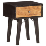 Bedside Cabinet 40X30X50 Cm Solid Reclaimed Wood