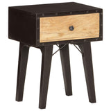 Bedside Cabinet 40X30X50 Cm Solid Reclaimed Wood