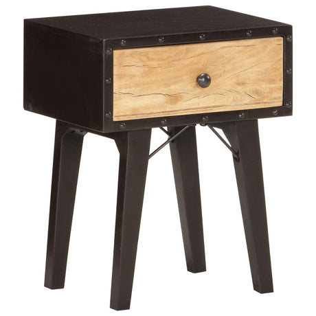 Bedside Cabinet 40X30X50 Cm Solid Reclaimed Wood