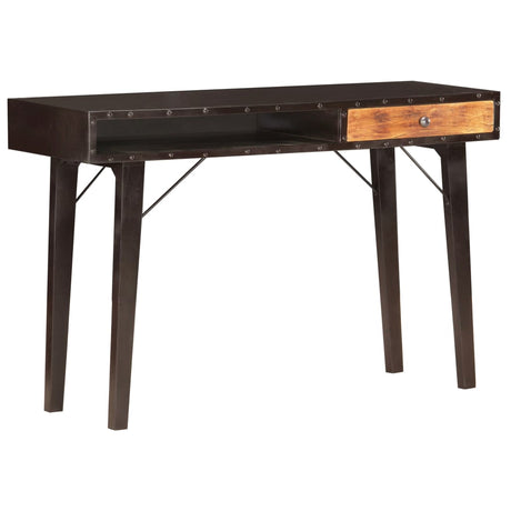 Console Table 118X35X76 Cm Solid Reclaimed Wood