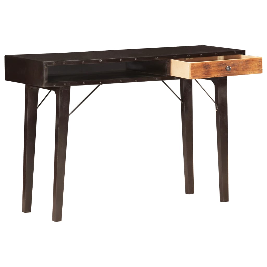 Console Table 118X35X76 Cm Solid Reclaimed Wood