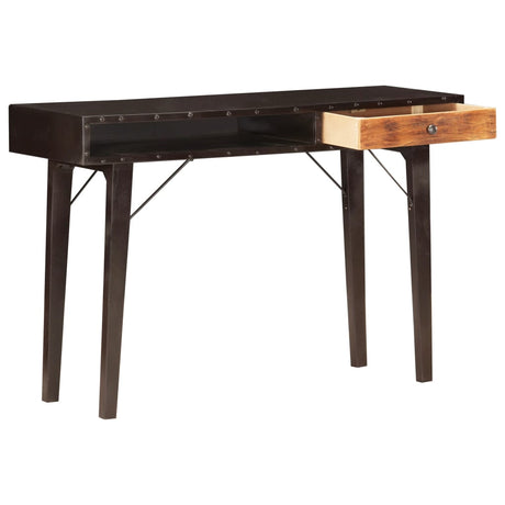 Console Table 118X35X76 Cm Solid Reclaimed Wood