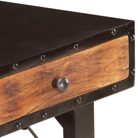 Console Table 118X35X76 Cm Solid Reclaimed Wood