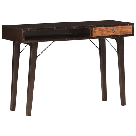 Console Table 118X35X76 Cm Solid Reclaimed Wood