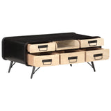 Coffee Table 100X50X40 Cm Solid Mango Wood