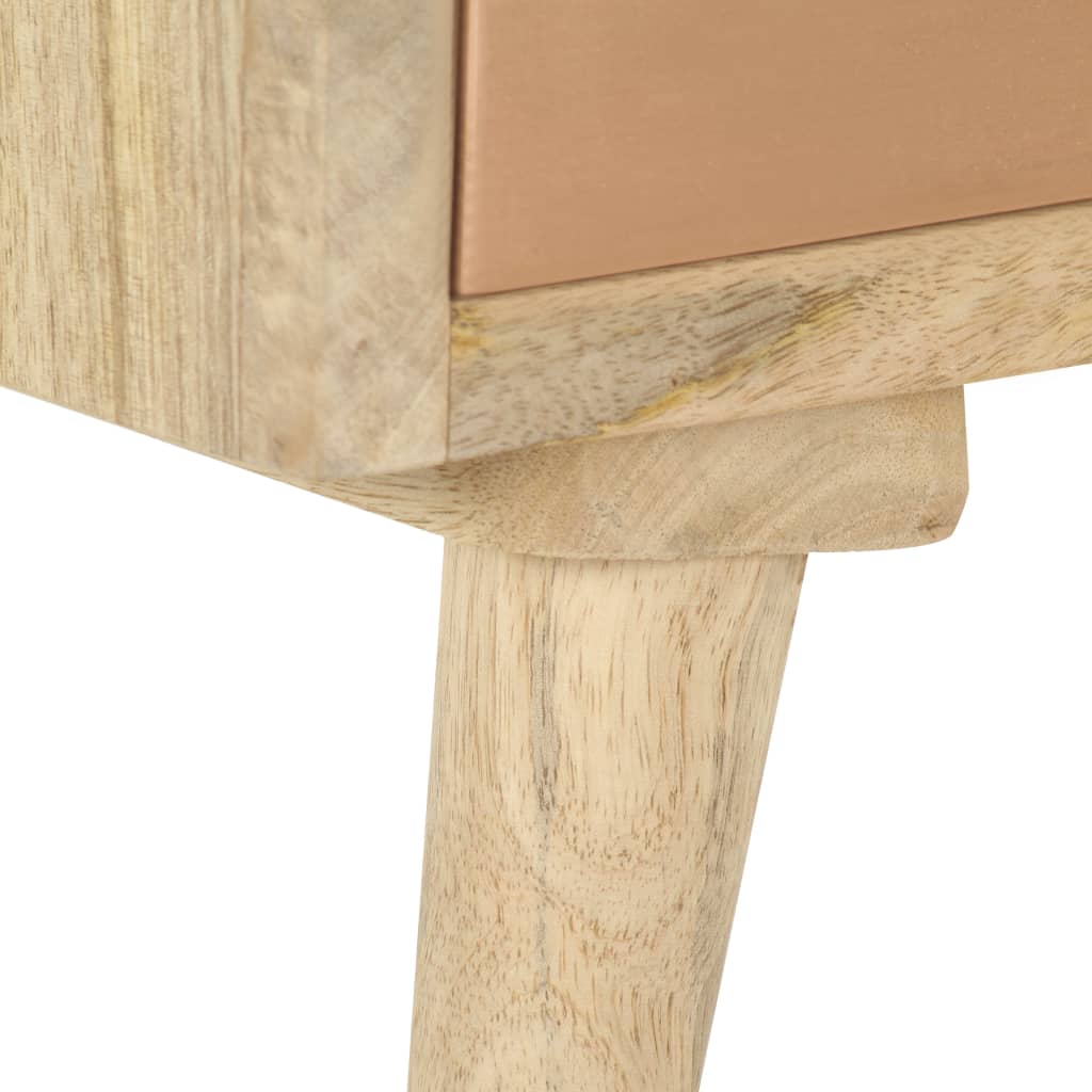 Tv Cabinet 110X30X45 Cm Solid Mango Wood