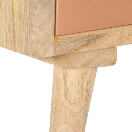 Tv Cabinet 110X30X45 Cm Solid Mango Wood