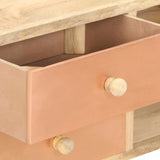 Tv Cabinet 110X30X45 Cm Solid Mango Wood