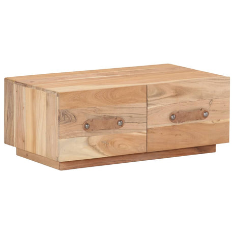 Coffee Table 90X50X35 Cm Solid Reclaimed Wood