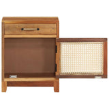 Bedside Cabinet 40X30X50 Cm Solid Reclaimed Wood