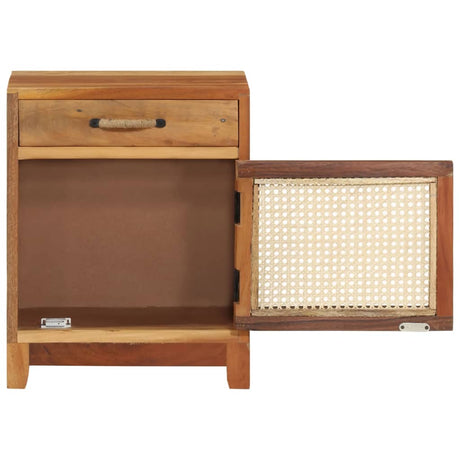 Bedside Cabinet 40X30X50 Cm Solid Reclaimed Wood