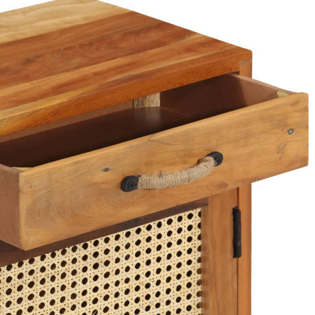 Bedside Cabinet 40X30X50 Cm Solid Reclaimed Wood