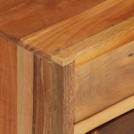 Bedside Cabinet 40X30X50 Cm Solid Reclaimed Wood
