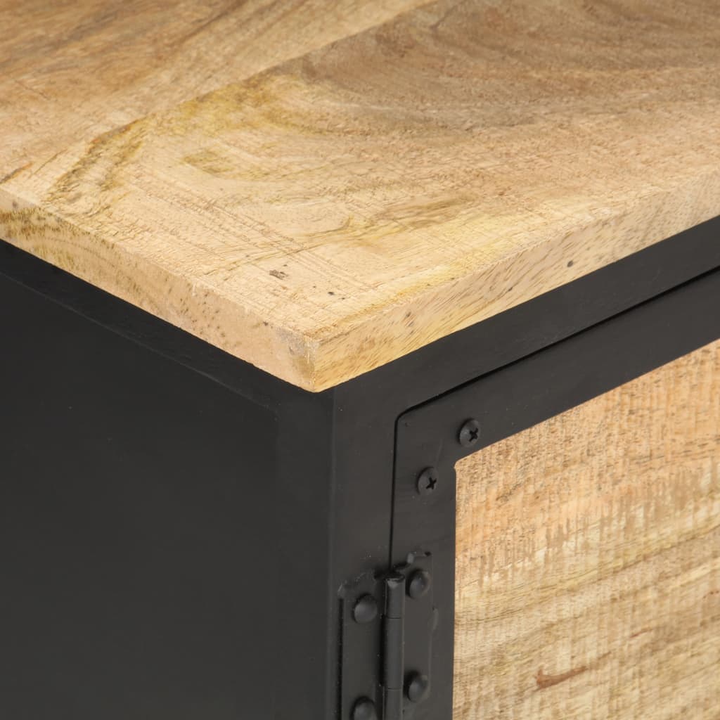 Tv Cabinet 120X30X40 Cm Solid Mango Wood