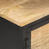Tv Cabinet 120X30X40 Cm Solid Mango Wood