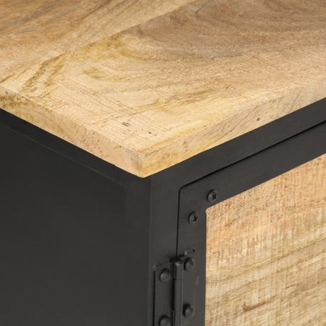 Tv Cabinet 120X30X40 Cm Solid Mango Wood