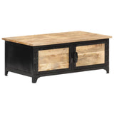 Coffee Table 90X50X35 Cm Solid Mango Wood