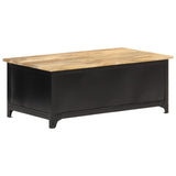Coffee Table 90X50X35 Cm Solid Mango Wood