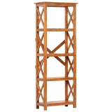 Bookshelf 60X30X Solid Acacia Wood Honey Finish